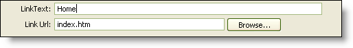 Chnage the text of the Index menu item